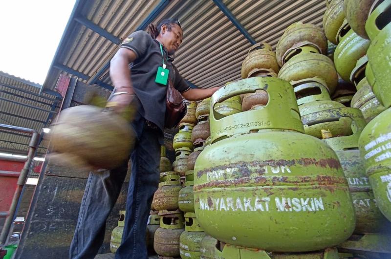 Gas LPG 3 kg Kembali Langka di Denpasar, Harga Tembus Rp 25 Ribu