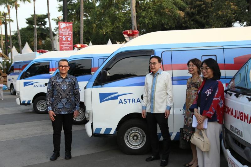 Natal Nasional 2025 Astra Serahkan 35 Unit Ambulans