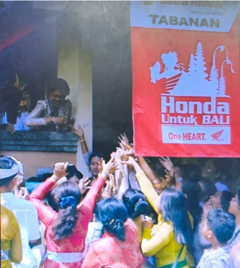 Komit Lestarikan Budaya, Astra Motor Bali Dukung Tradisi Mesuryak