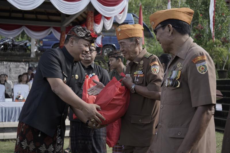 Wakil Bupati Karangasem Pimpin Apel Peringatan Perang Besar Tanah Aron ke-79
