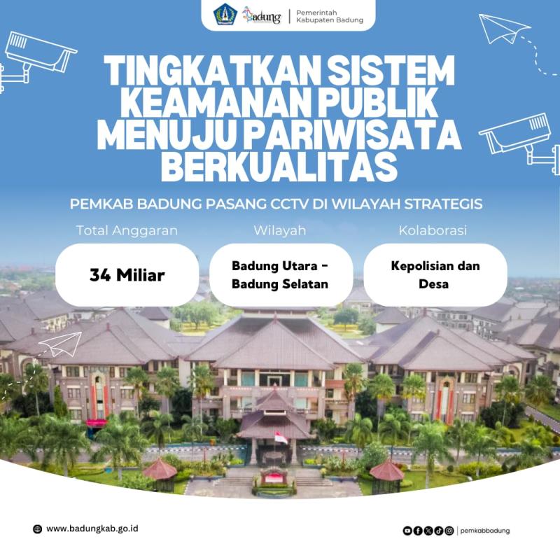 Tingkatkan Sistem Keamanan Publik Menuju Pariwisata Berkualitas
