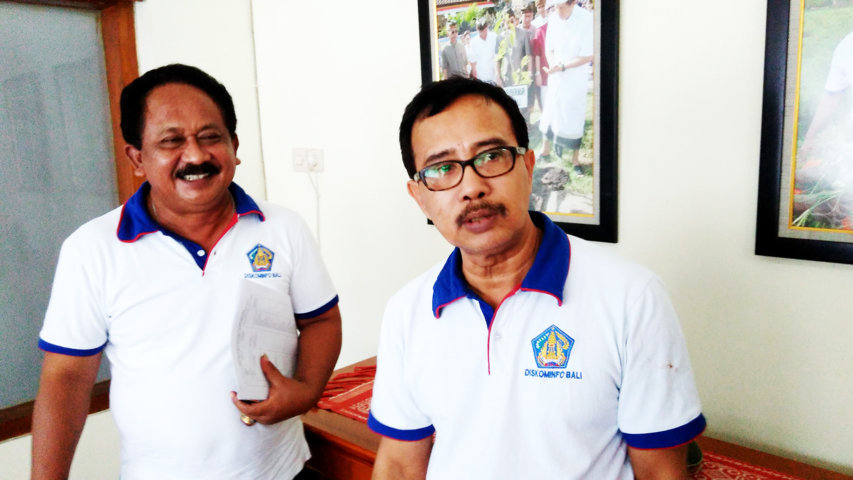 IB Ludra (kiri) dan I Nyoman Sujaya