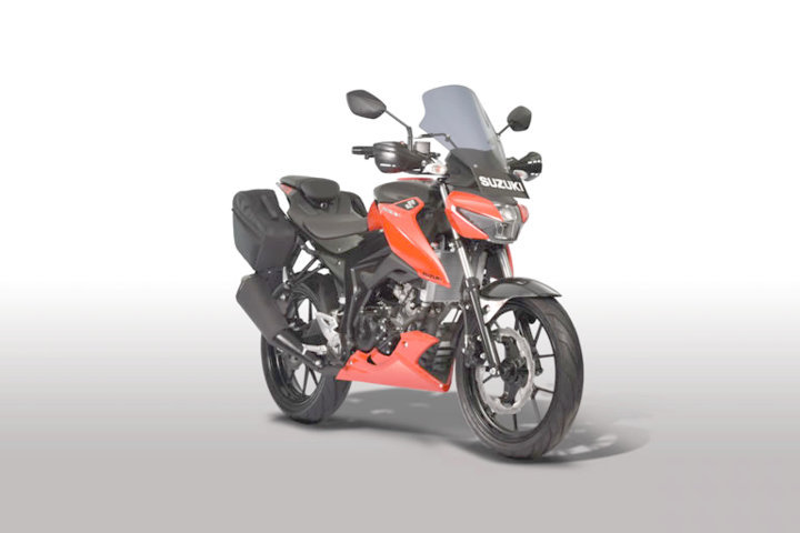 GSX-S150 Red/Titan Black