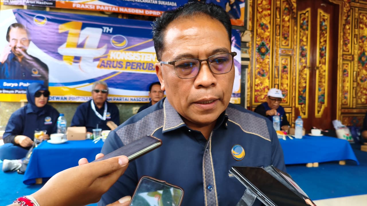 Ketua DPD Partai NasDem Buleleng Made Jayadi Asmara