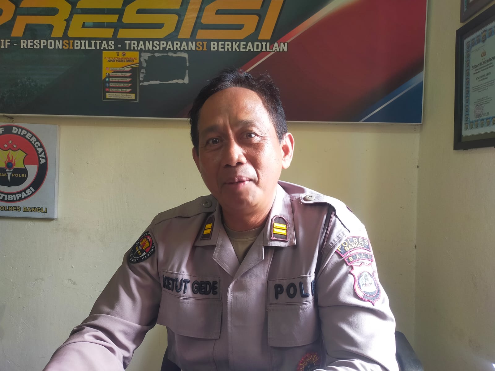 PS Kasi Humas Polres Bangli 