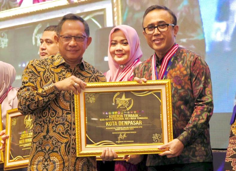 penghargaan SPM kota Denpasar