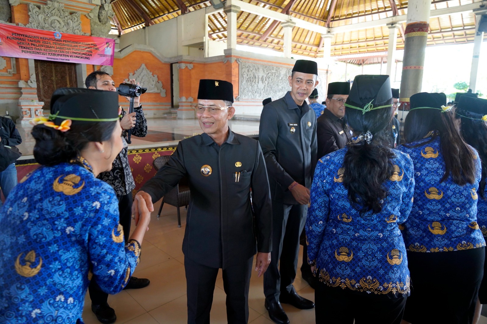 pelantikan pns klungkung 