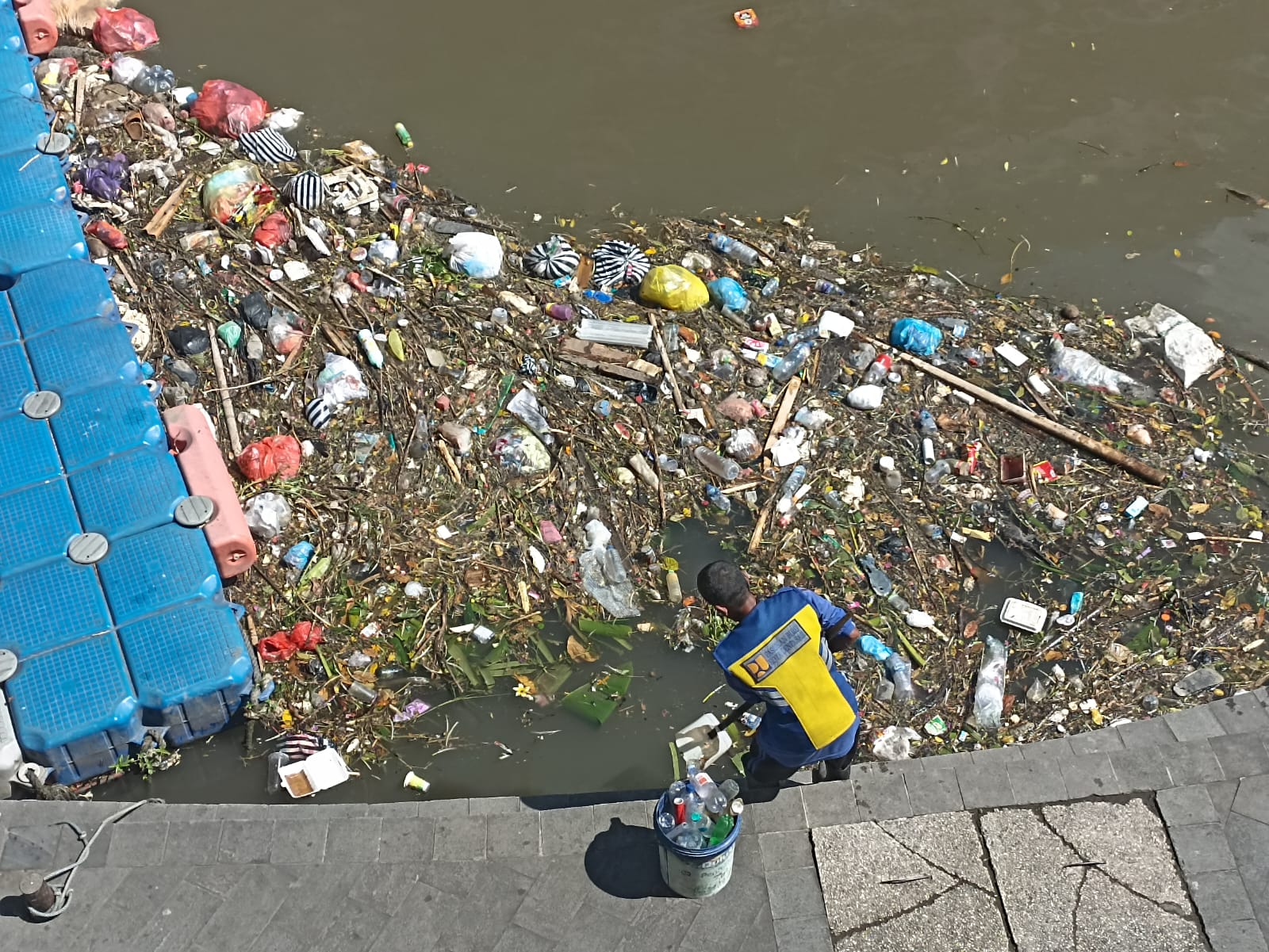 sampah sungai 