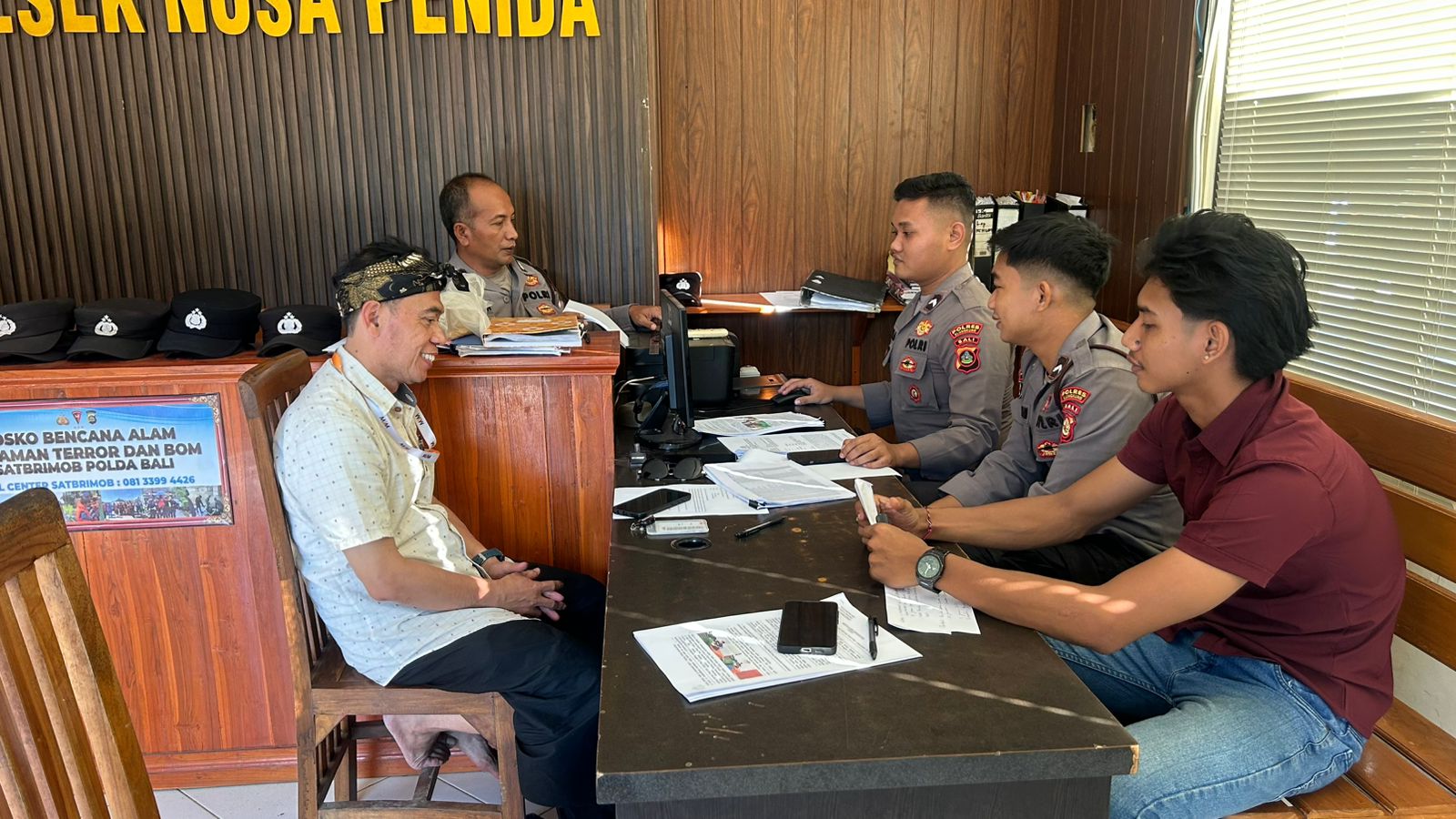 polisi ciduk tersangka penggelapan   