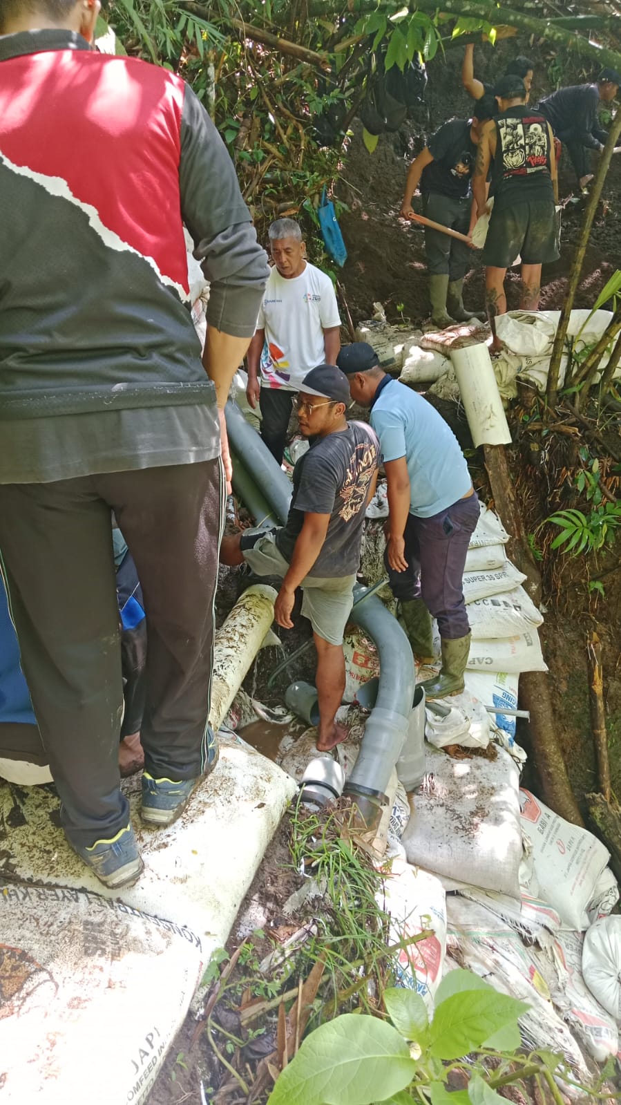 pemasangan pipa