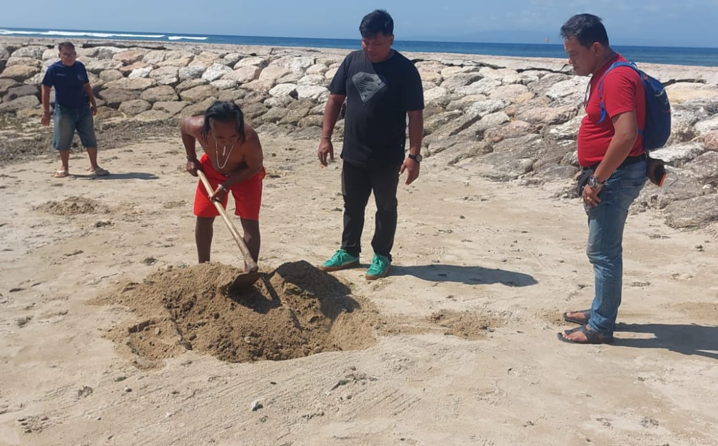 gali pasir pantai segara sanur 