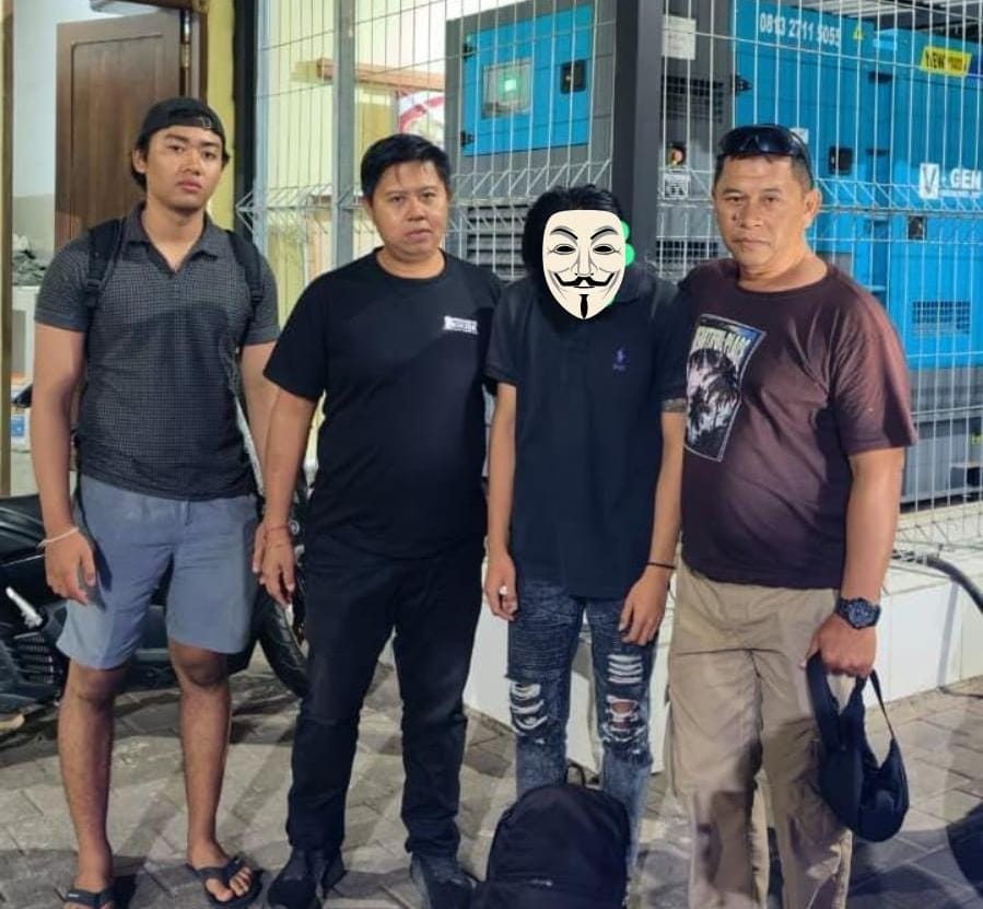 penangkapan pelaku penggelapan 