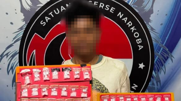 Tersangka kasus narkotika 