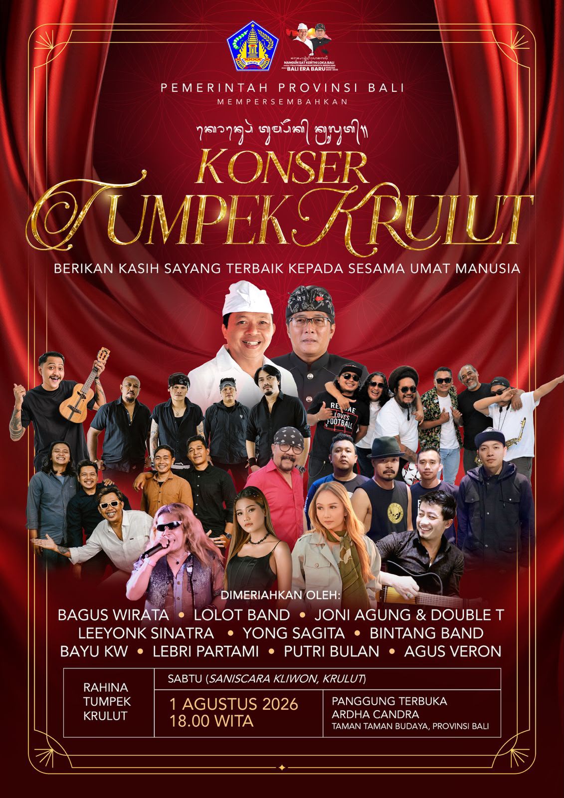 Konser Tumpek Klurut 