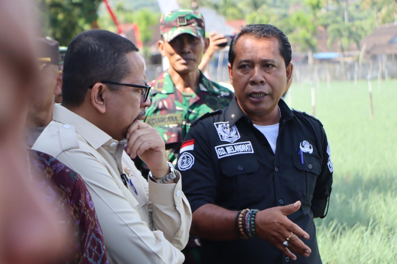 Kunjungan lahan pertanian