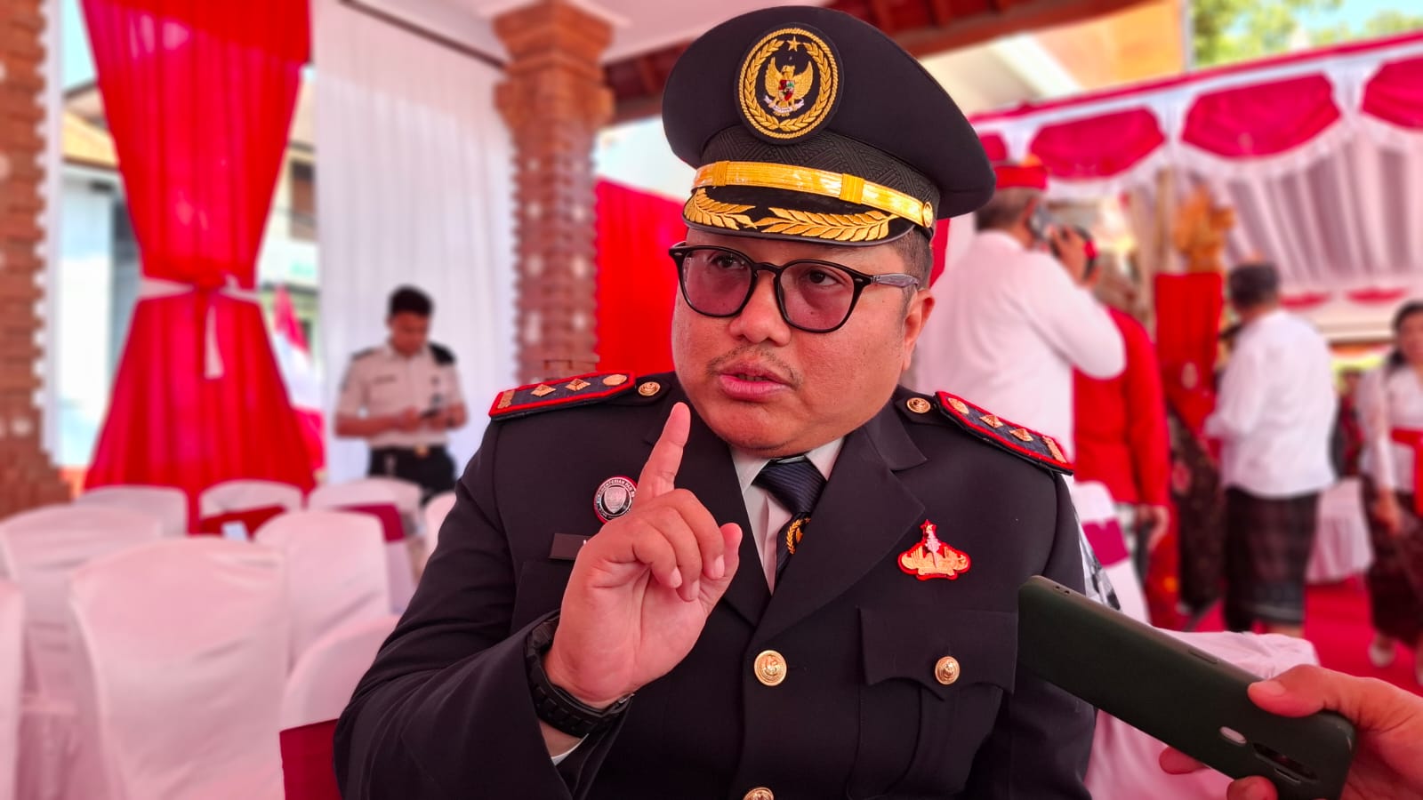 Kalapas Tabanan Prawira Hadiwidjojo. 