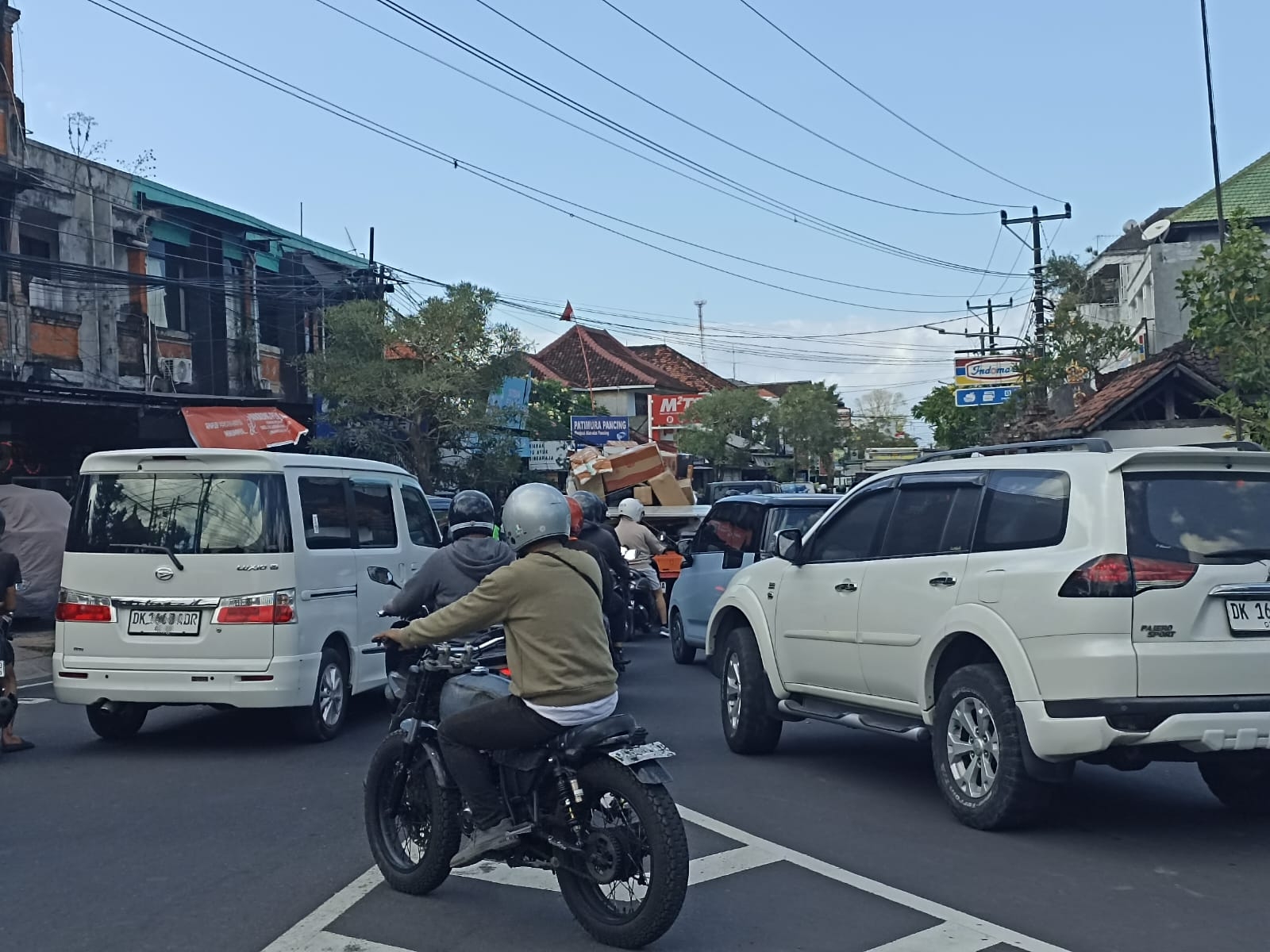 Macet di Denpasar 