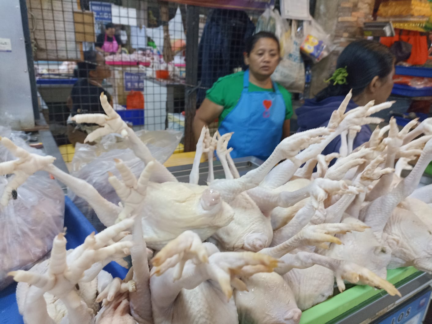 Pedagang Ayam Potong 