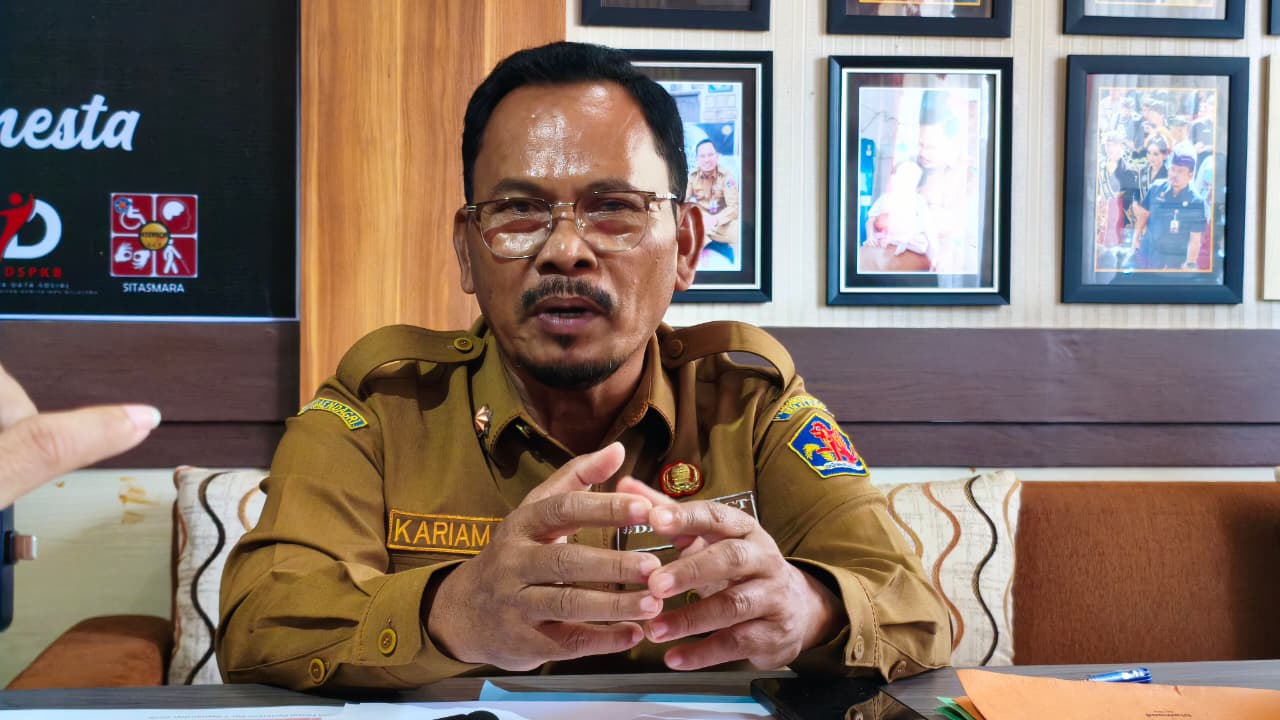Kepala Dinsos P3A Kabupaten Buleleng, I Putu Kariaman Putra. 