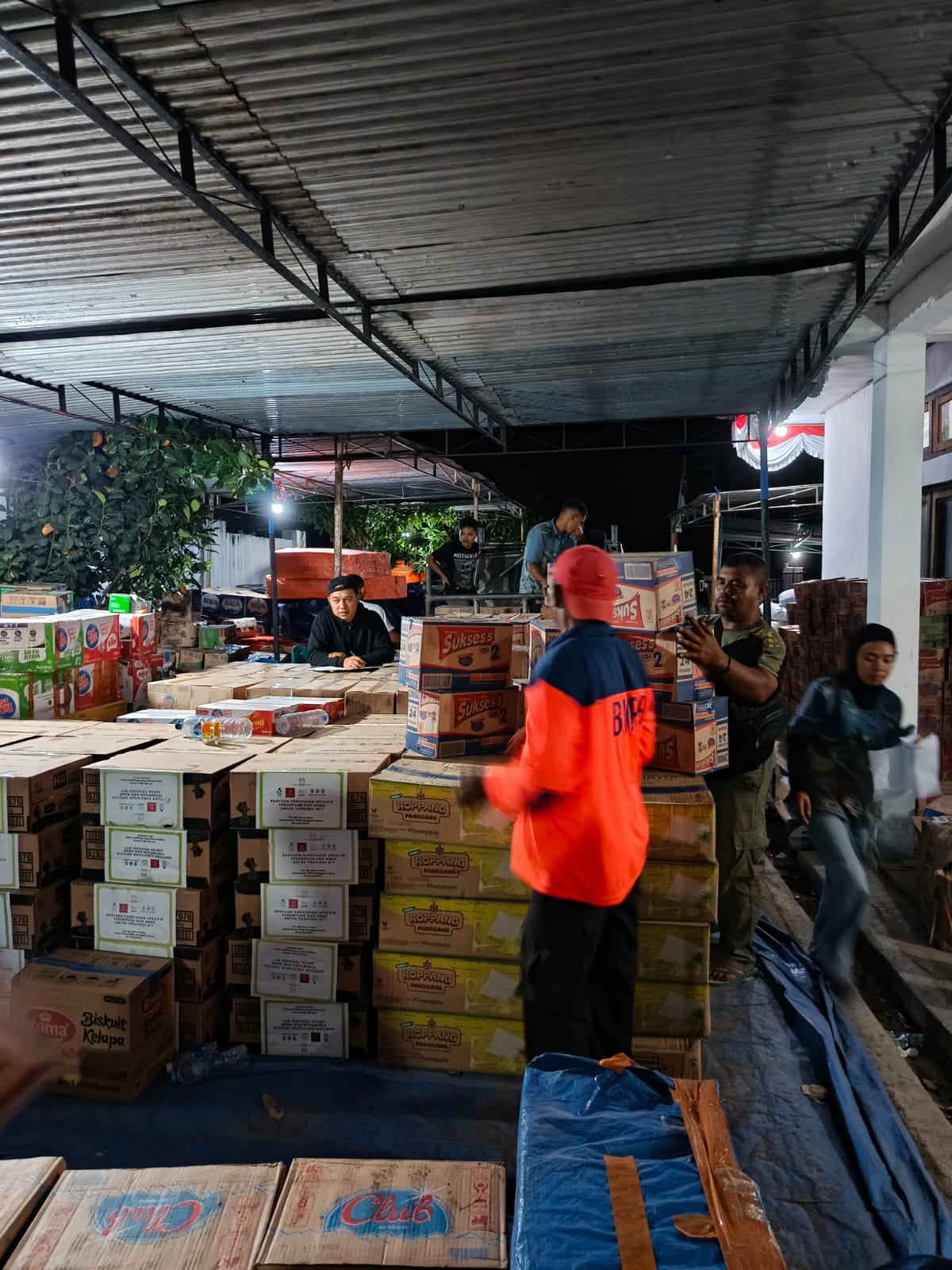 bantuan gempa 