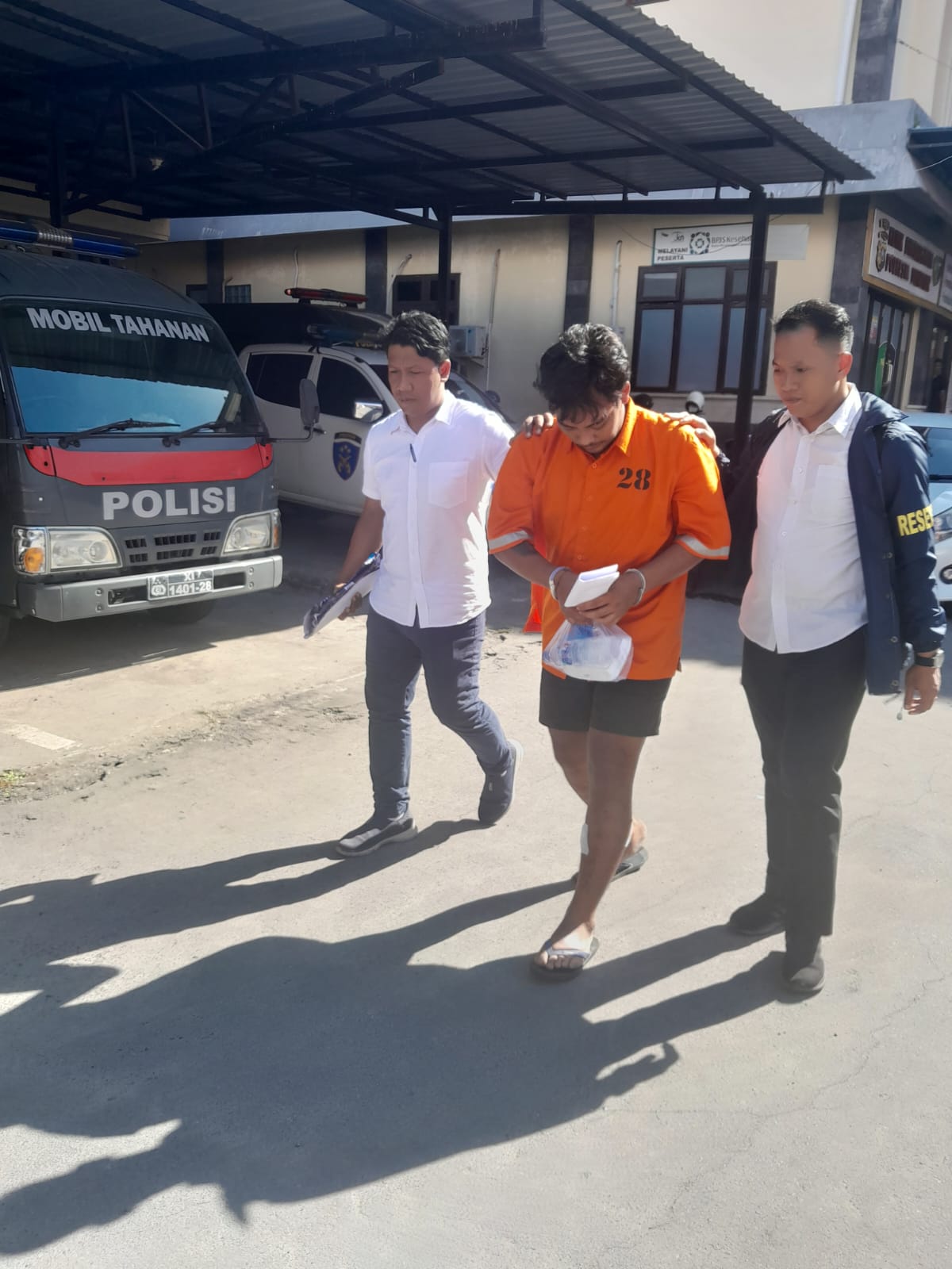 pelaku pembunuh driver wanita