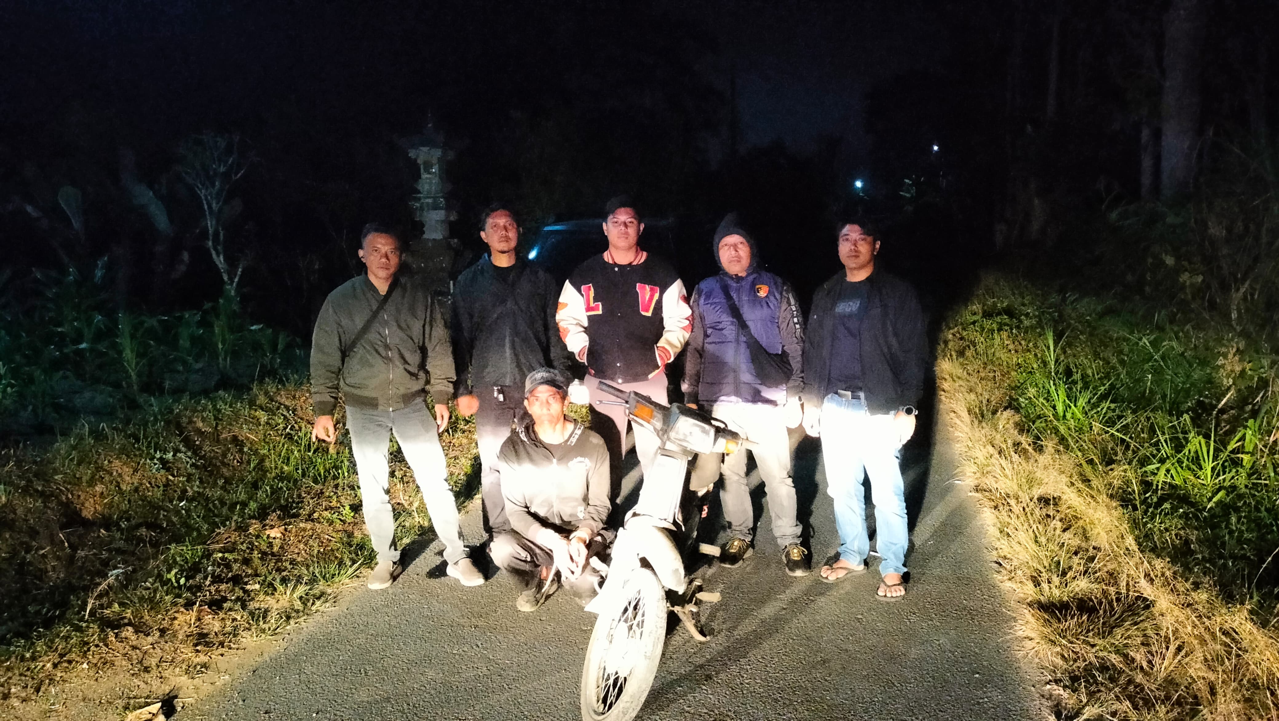 Amankan Pelaku Pencurian 