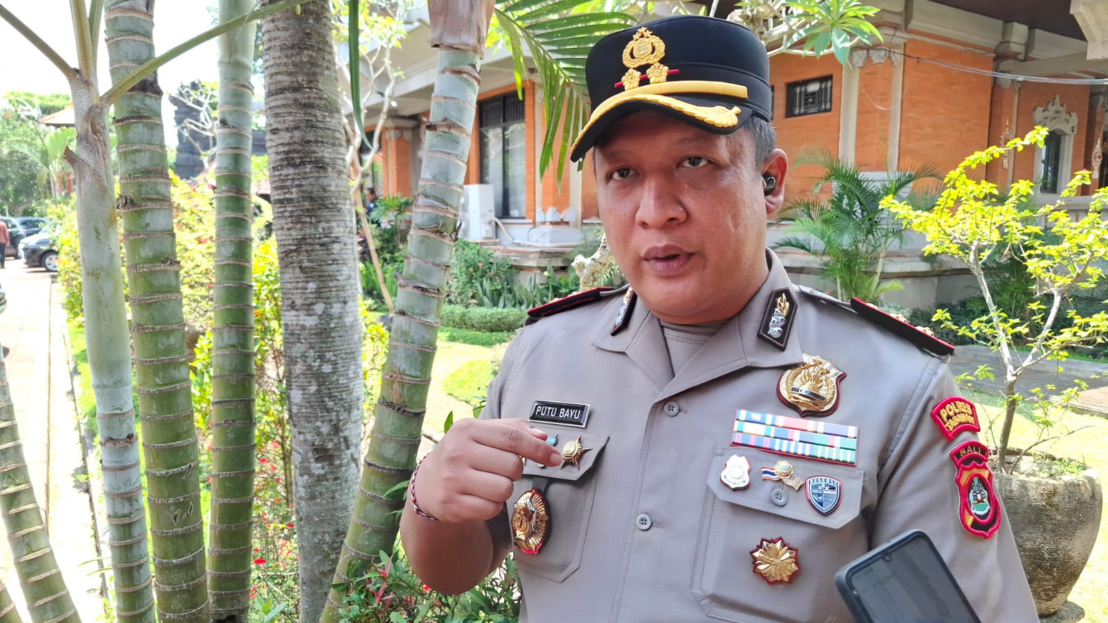  Kapolres Tabanan, AKBP I Putu Bayu Pati.
