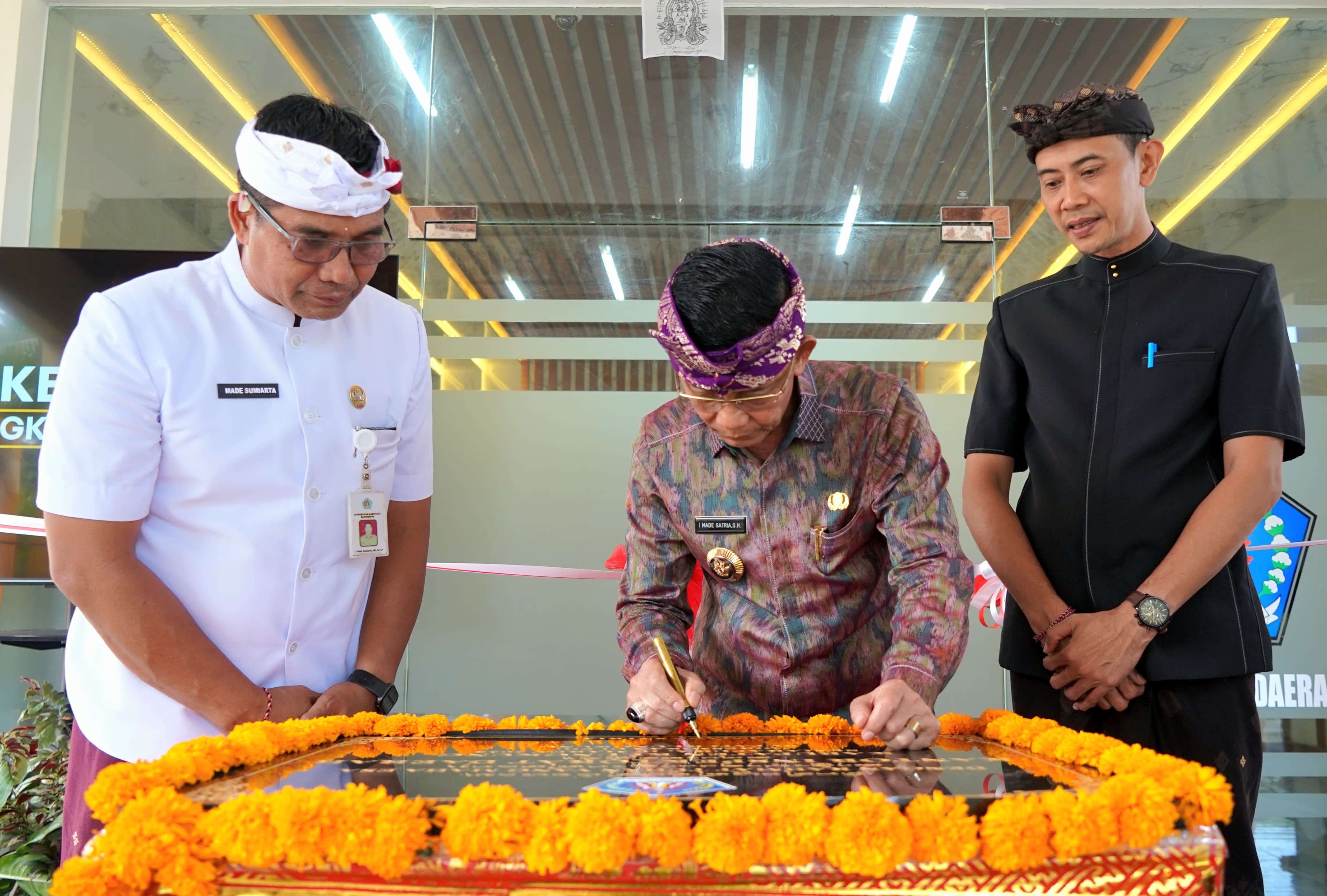 Bupati Satria resmikan gedung Inspektorat Baru