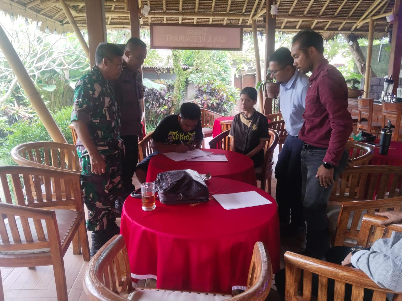 Bhabinkamtibmas mediasi