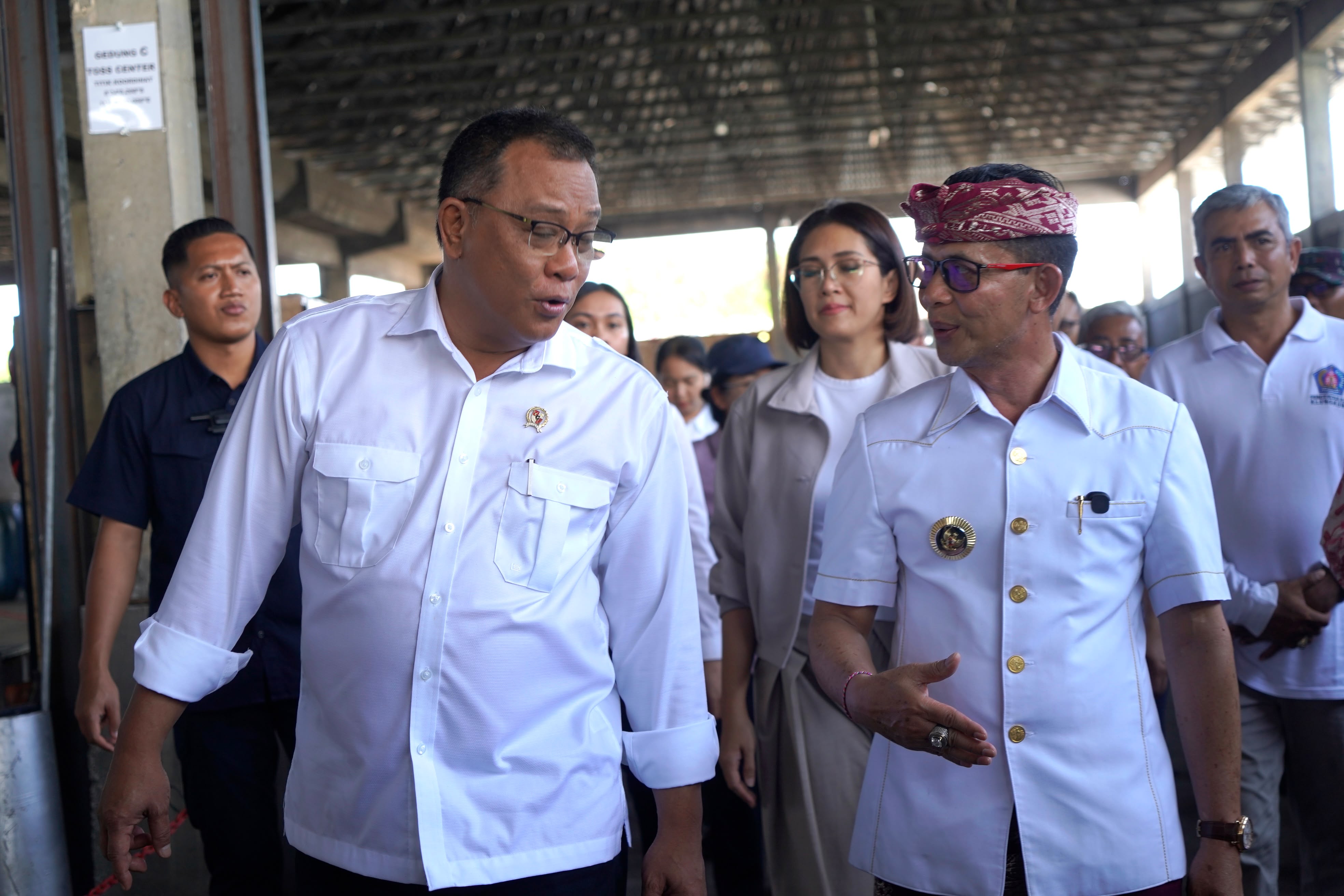 Kunjungan Menteri 