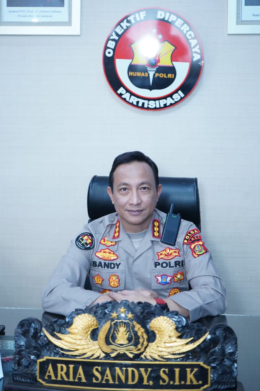 Kabid Humas Polda Bali, Kombes Pol Arisandy.