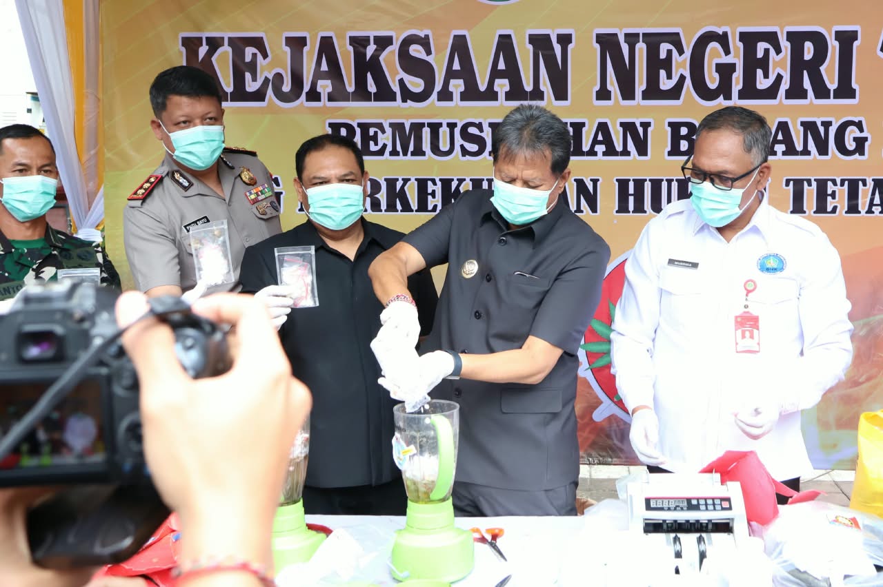 Pemusnahan Narkoba 