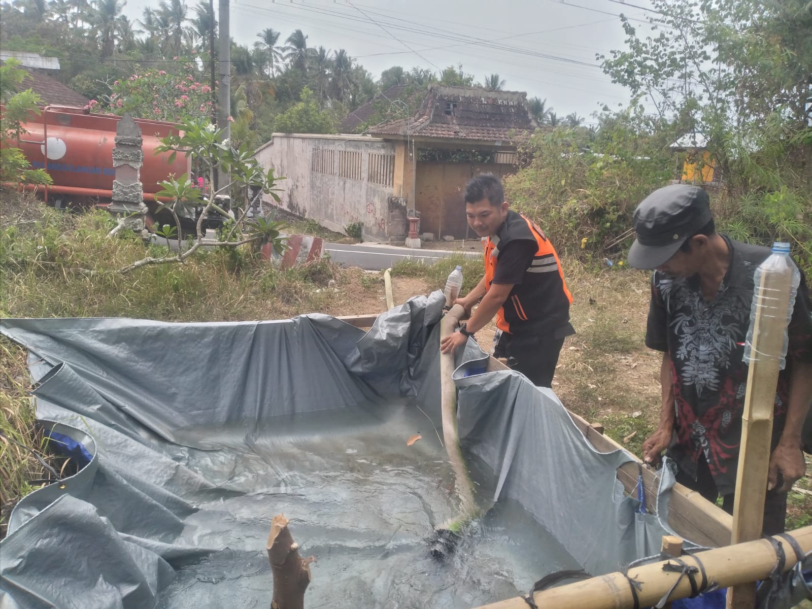 Air bersih damak kekeringan 