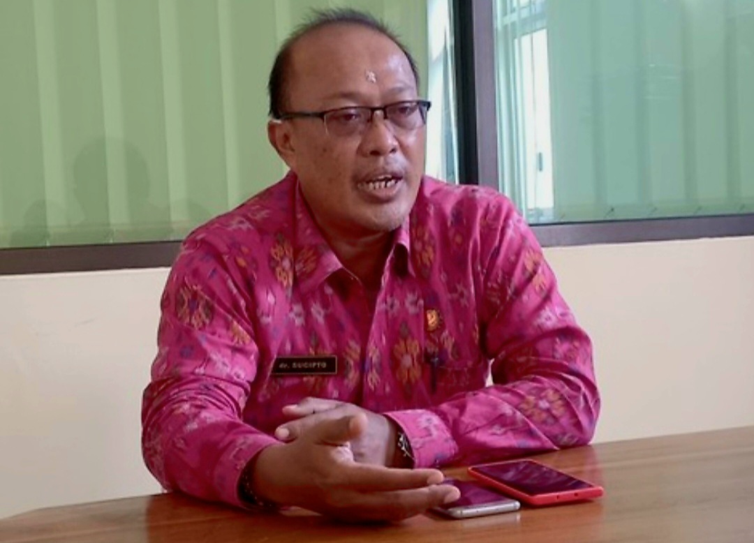 Kepala Dinkes Buleleng dr. Sucipto 