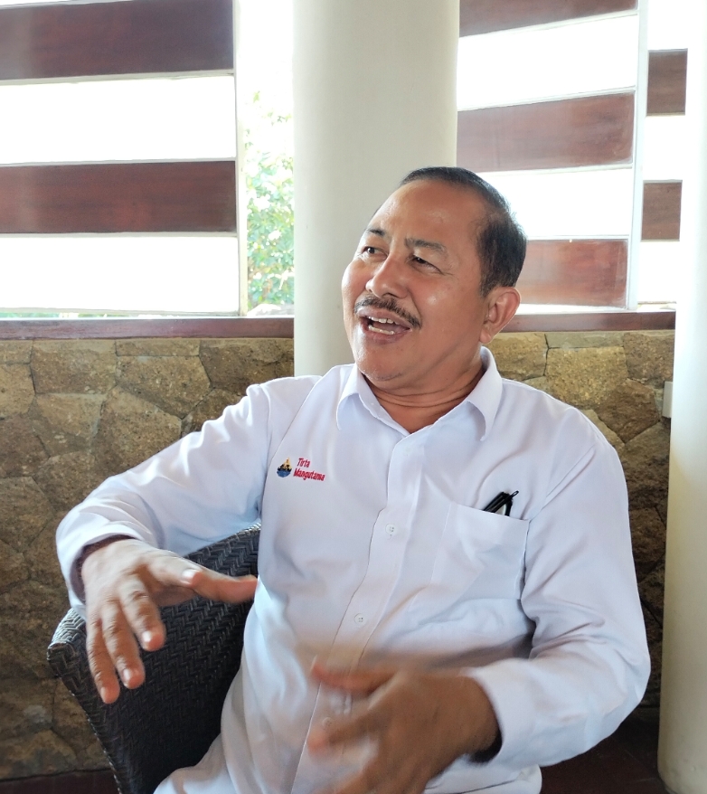 Dirut PDAM Tirta Mangutama, Wayan Suyasa. 
