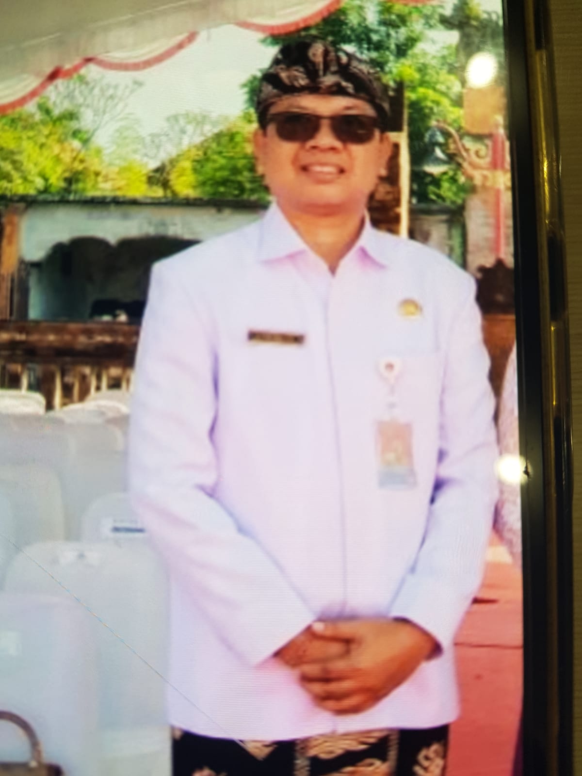 Kepala BKPSDM Ida Bagus Wirawan Adi Putra