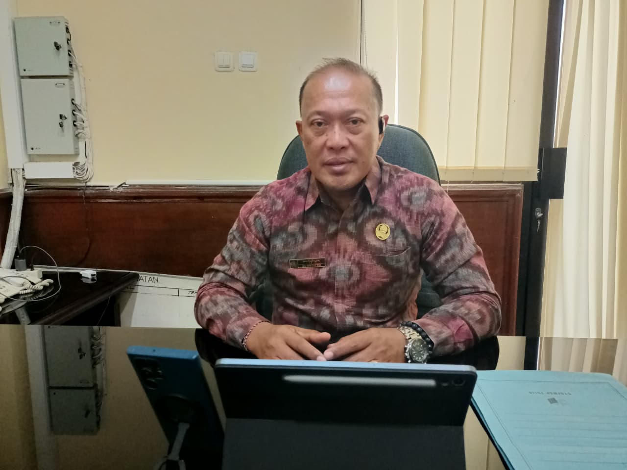 Kepala Dinas Kesehatan Kabupaten Buleleng dr. Sucipto, S.Ked., M.A.P.