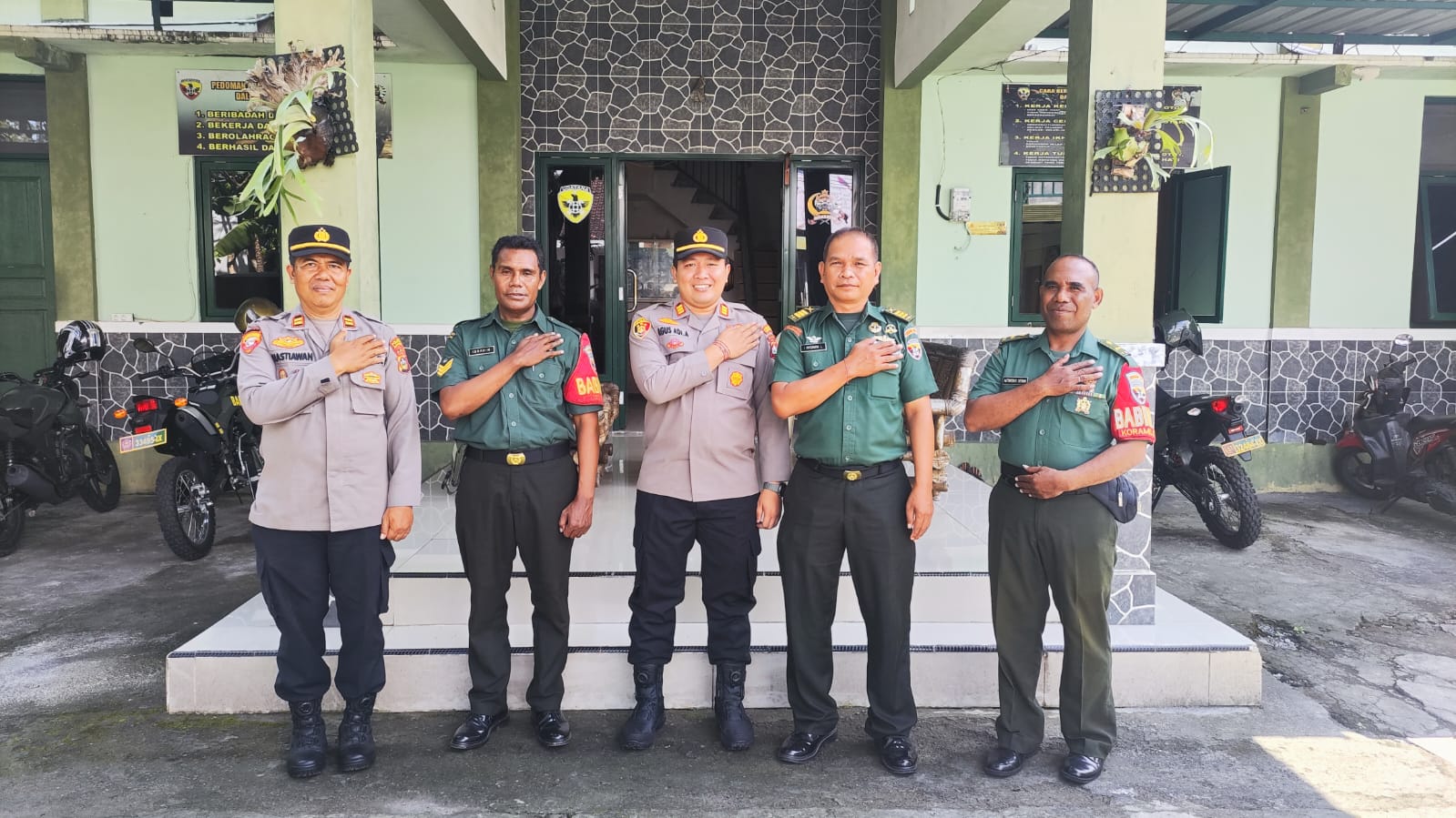 sinergitas TNI dan Polri