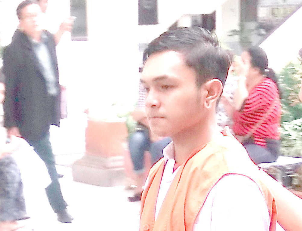Terdakwa Putu Agus