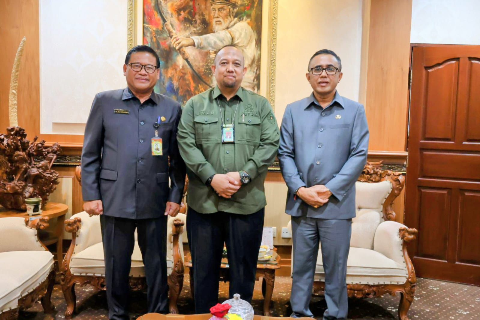walikota terima kunjungan