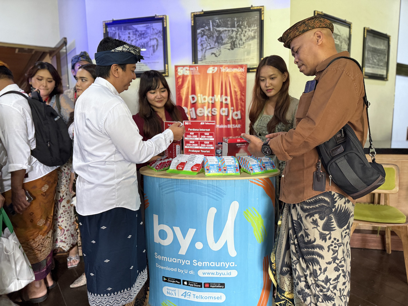 booth telkomsel