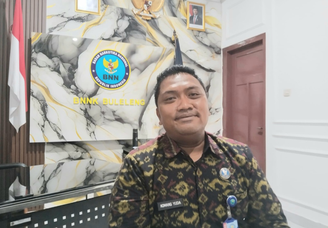 Kepala BNNK Buleleng, Komang Yuda Murdianto