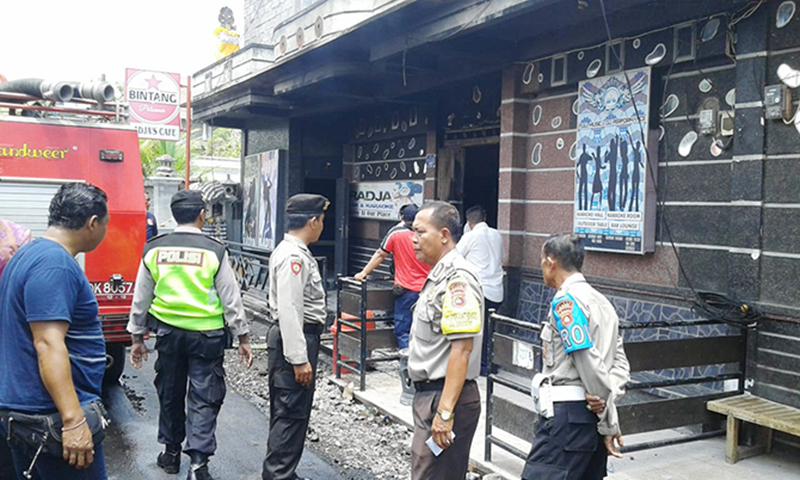 Kafe Radja’s Seririt Terbakar