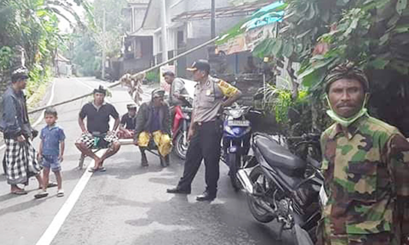Nyepi Kasa, Krama Desa Buahan Hening Sehari