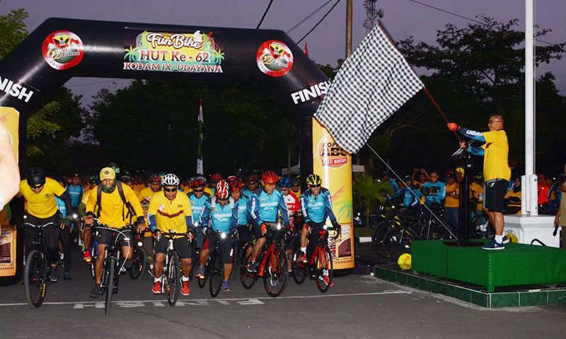 fun bike HUT Kodam IX/Udayana