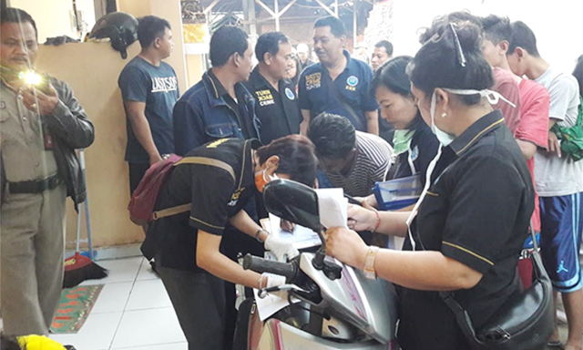 Razia BNNK Badung Amankan Delapan Pemakai Narkoba