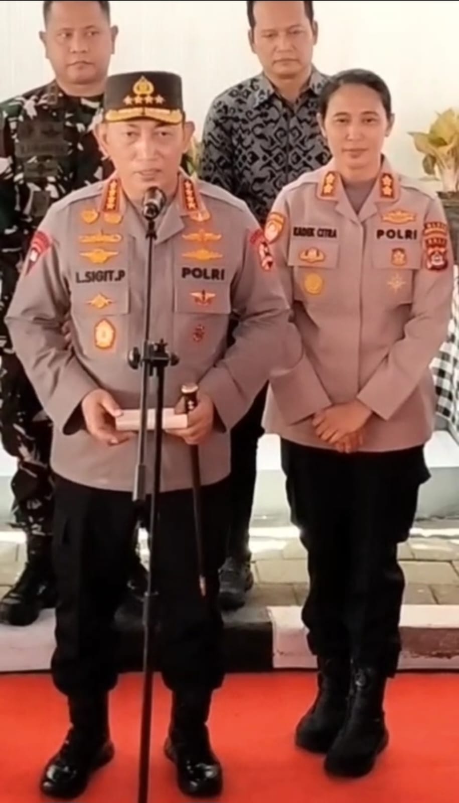 Kapolri Jenderal Pol. Listyo Sigit Prabowo