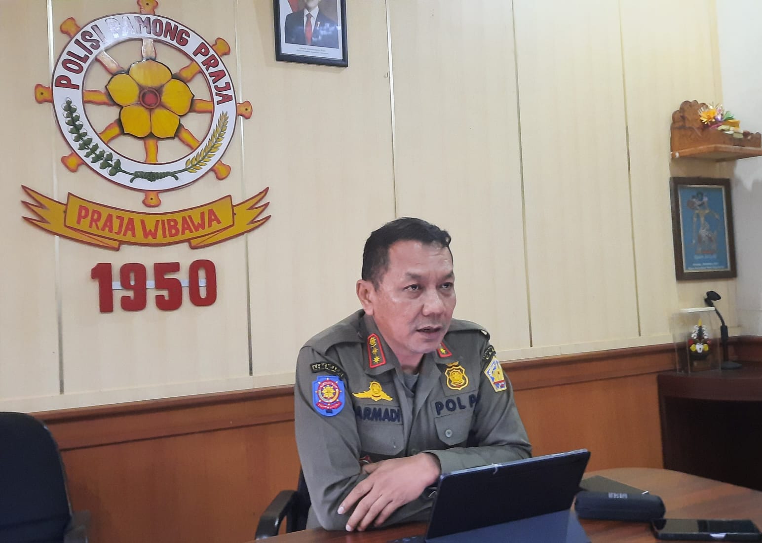 kepala satpol PP Bali