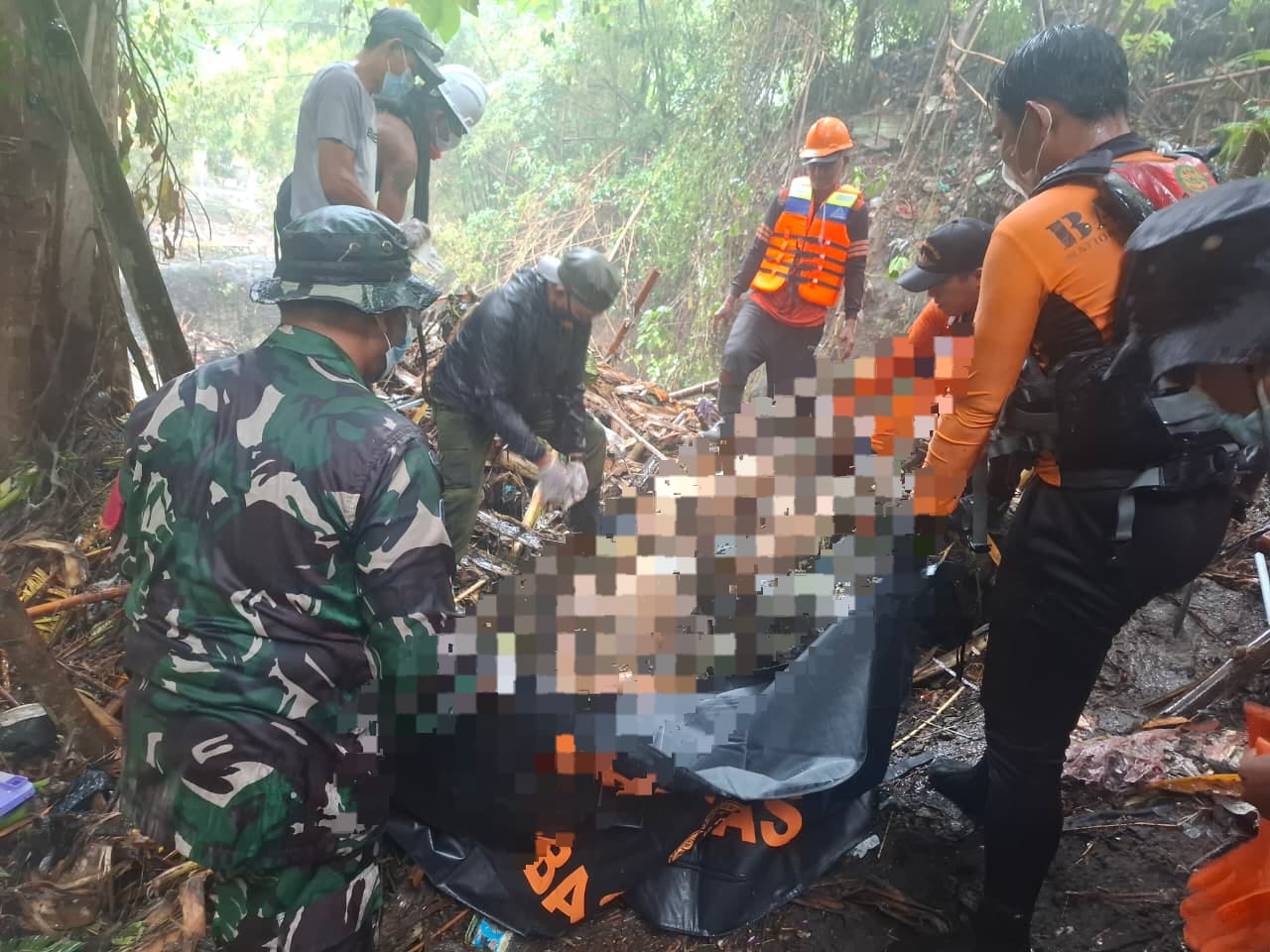 korban banjir Bali