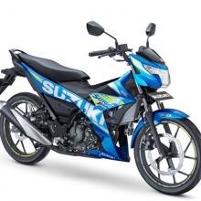 All New Satria F 150 Kelir Metallic Triton Blue